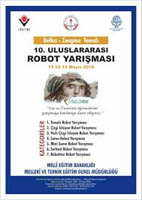 10. Uluslararası MEB Robot Yarışması 2016