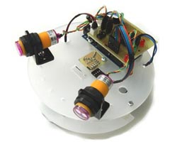 Diskbot Arduino Uno Engelden Kaçan Robot