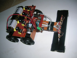 Line follower robot without microcontroller