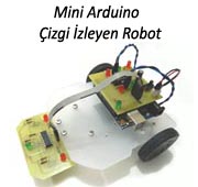 Mini Arduino Çizgi İzleyen Robot
