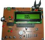 Penta-Bot Reprogrammable robot circuit kit