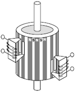 Step motor permanent magnet (sabit  mknatsl)