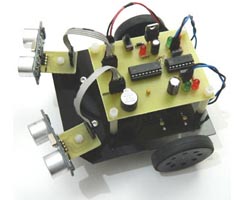 Ultrasonik Sensrl Engelden Alglayan Robot