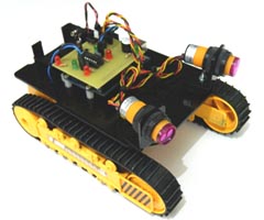 Tracked Arduino Obstacle Avoider Robot
