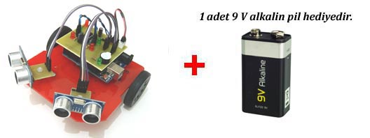 Mini Arduino Ultrasonik Sensrl Engelden Kaan Robot