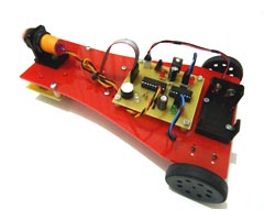 Mini Line Follower Robot With MZ80 Infrared Sensor